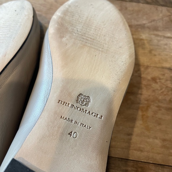 Bruno Magli Bibi Flat - Nude - Ballerinas Size 10 - Picture 6 of 8